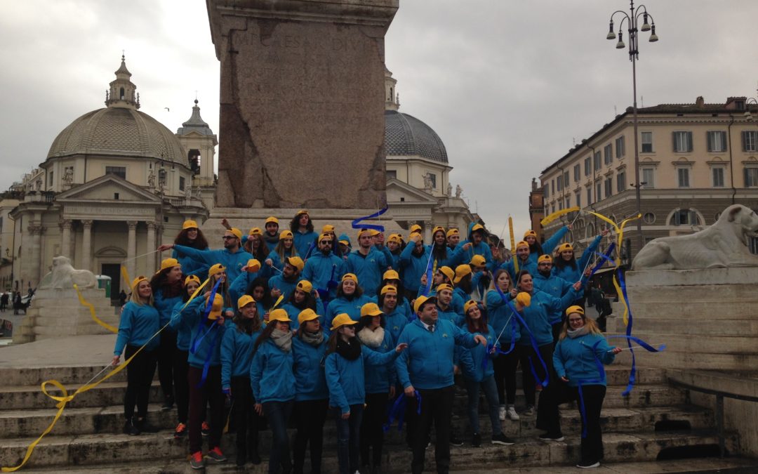 1° Marzo: Giornata della IICB. Il Flash Mob di Un Filo per la Vita a Roma