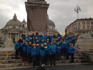 1° Marzo: Giornata della IICB. Il Flash Mob di Un Filo per la Vita a Roma